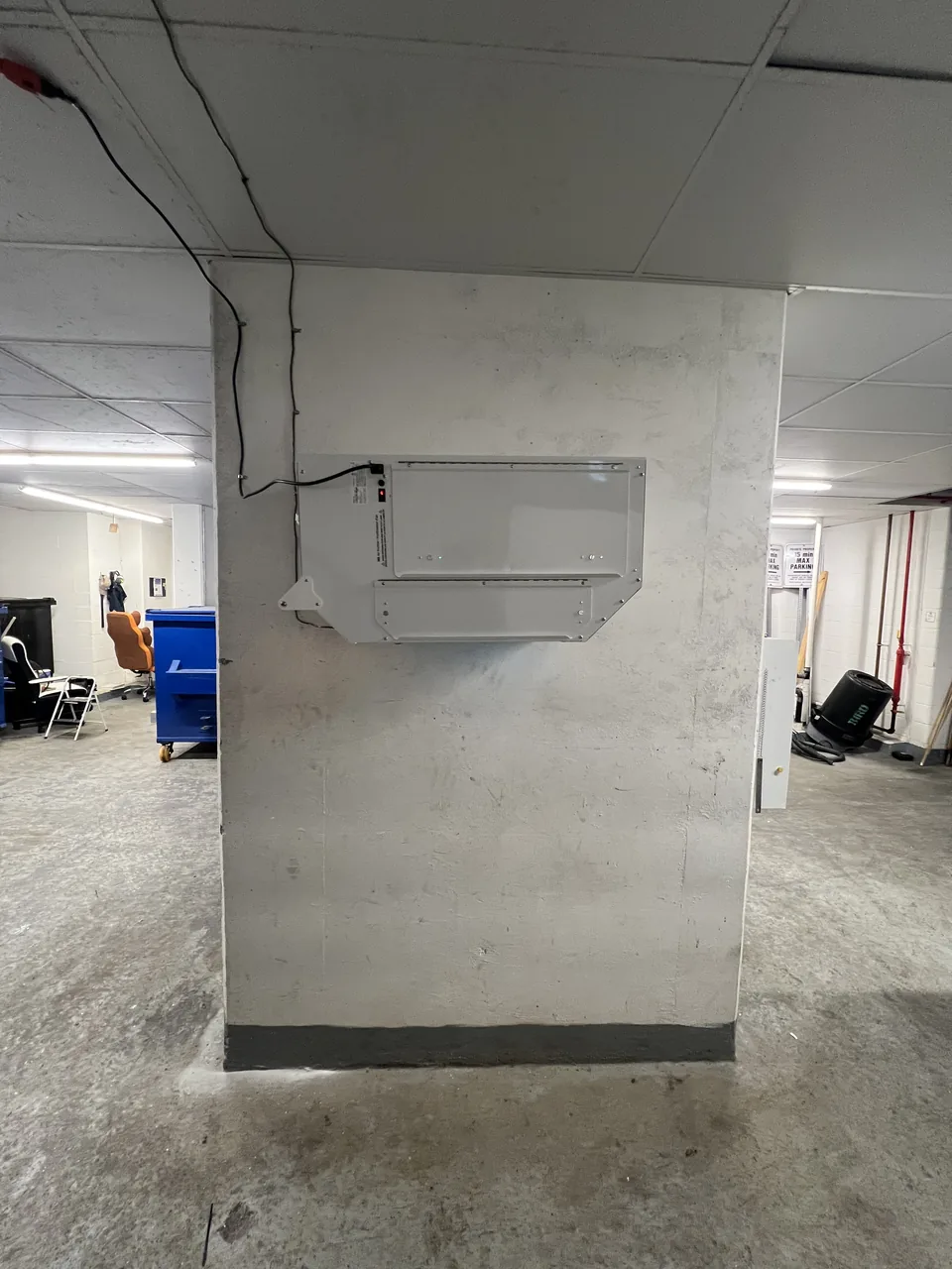UV light installation in a Mississauga HVAC system