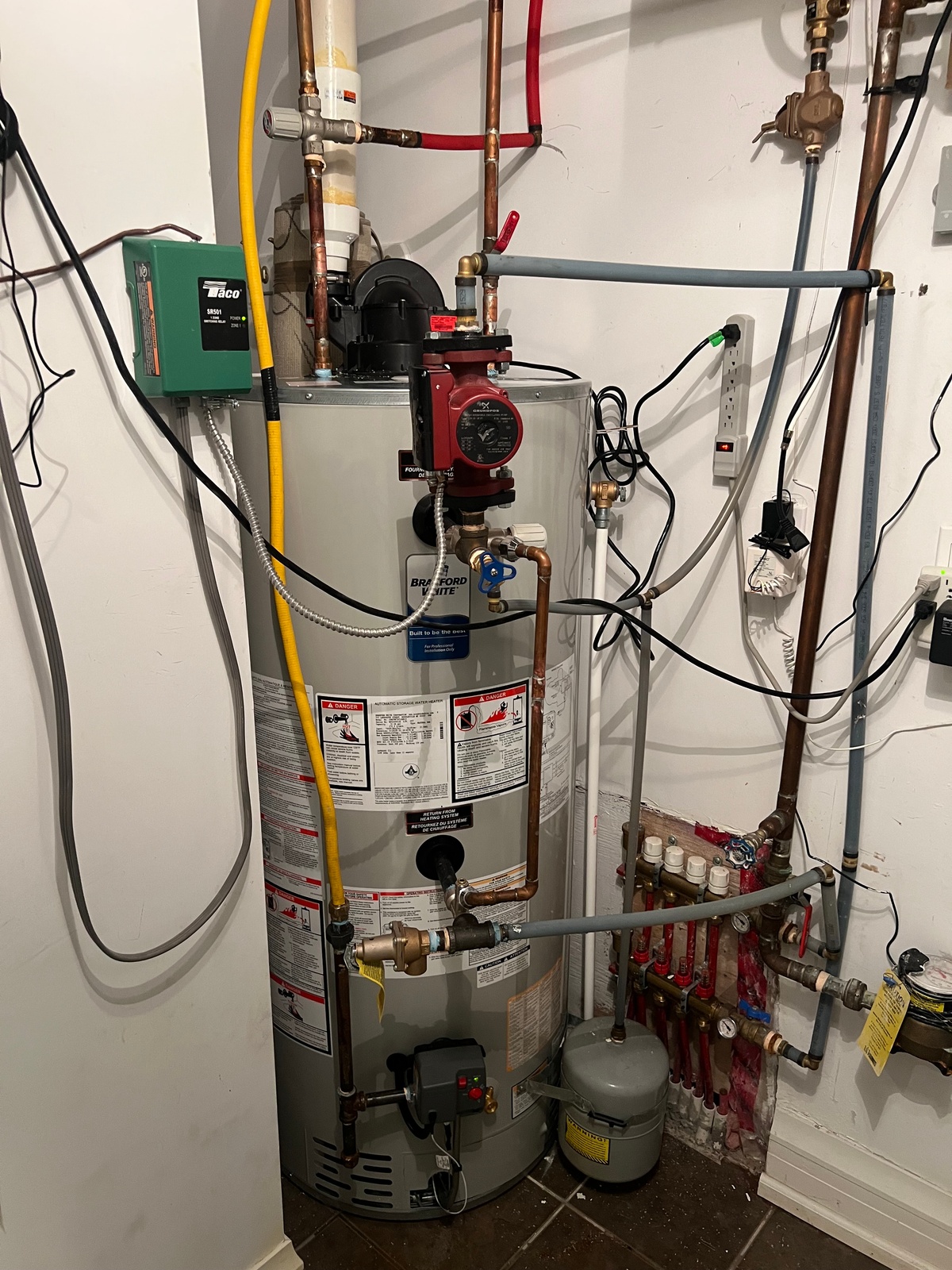 Water heater install