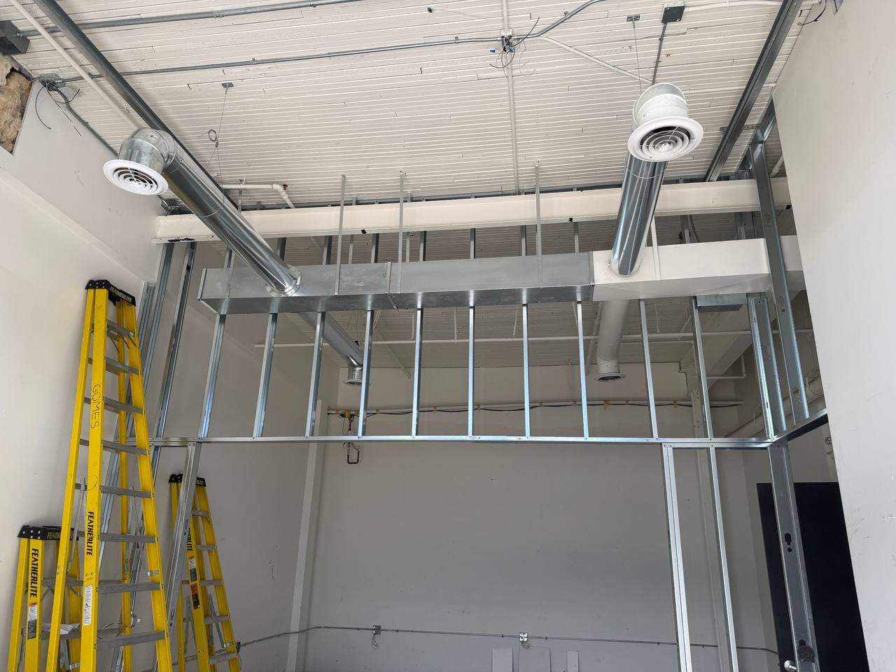 HVAC duct system installation